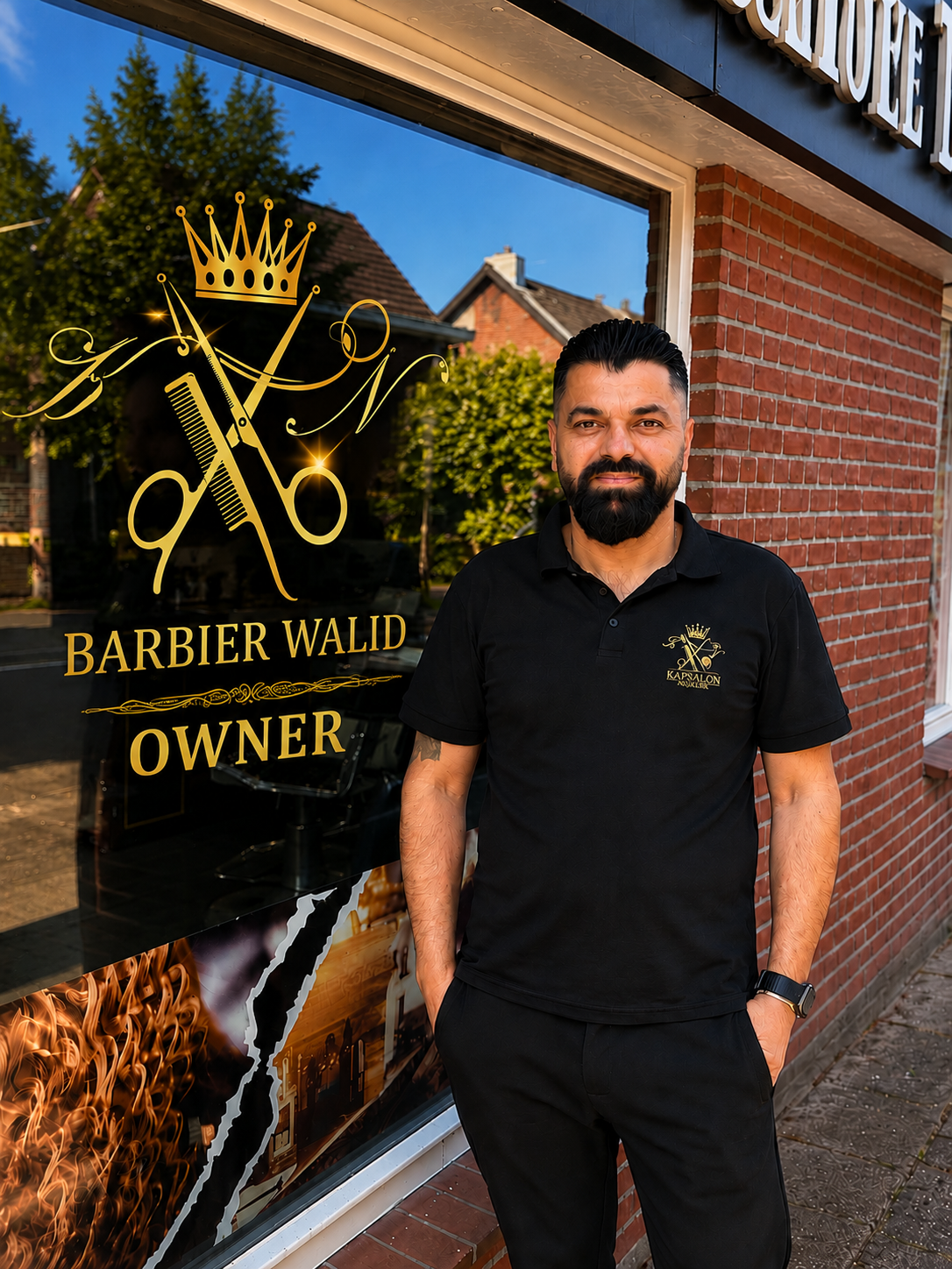 Walid, eigenaar bij Kapsalon Nijkerk